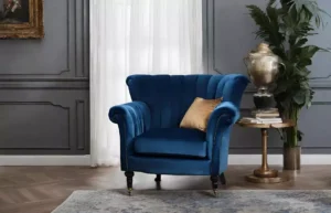 Velvet Armchair